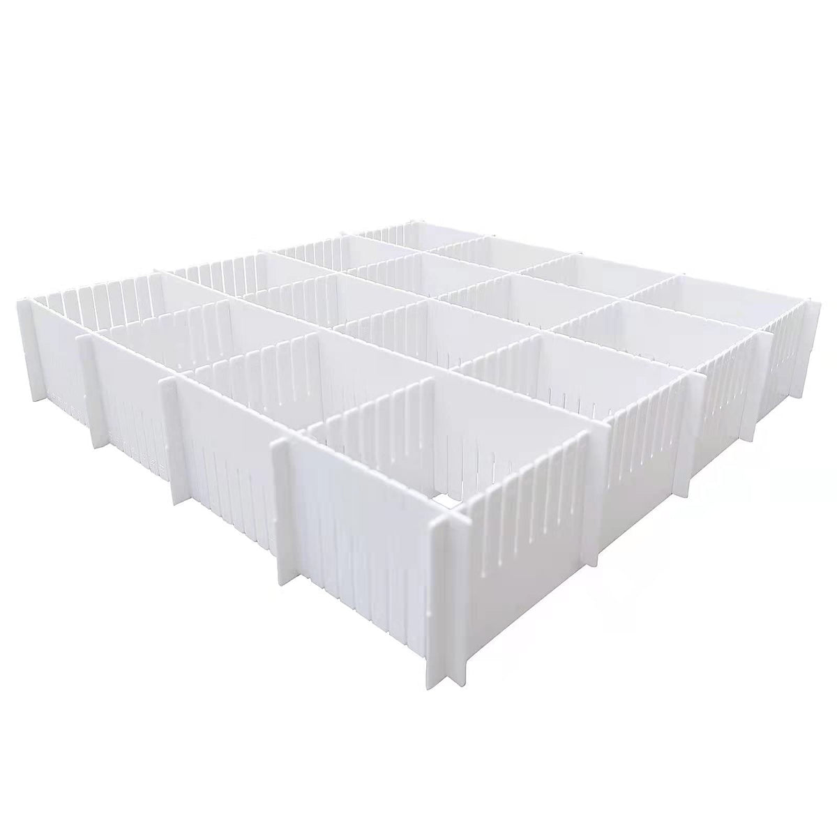 12Pcs Drawer Dividers,18.5"x4.3", Thick, DIY Drawer Separators, Large Adjustable Dresser Drawer Organizer for Clothes, Bedroom, Bathroom, Kitchen Cutlery, Desk, Office Storage