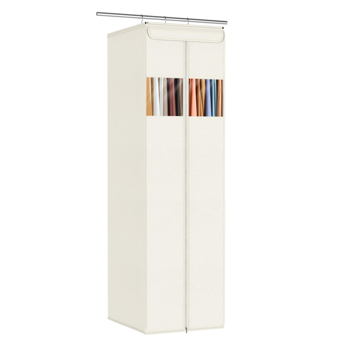 Zilink Clear Garment Bags for Hanging Clothes Garment Storage Bags 54 in