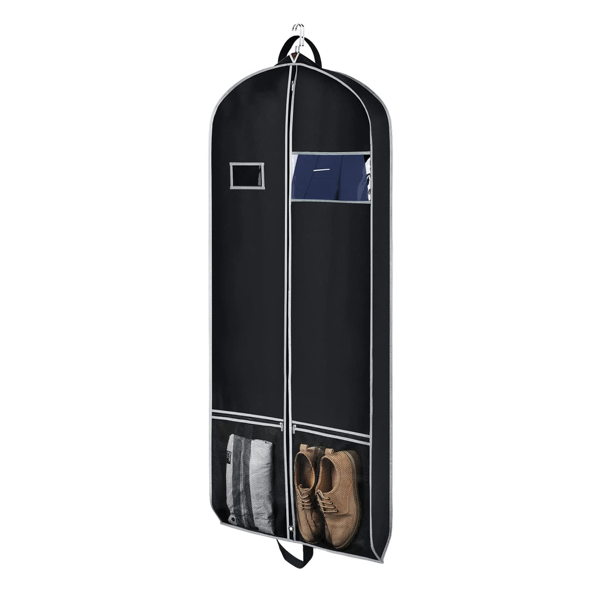 Zilink Long Garment Bags for Dresses Coat Bags for Travel & Storage 60 in