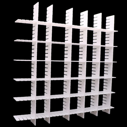 12Pcs Adjustable Drawer Dividers 0.1Inch Thickness DIY Grid Dividers 40x5cm Plastic Organizer Separator for Socks Underwear Makeup Cosmetic Clothes