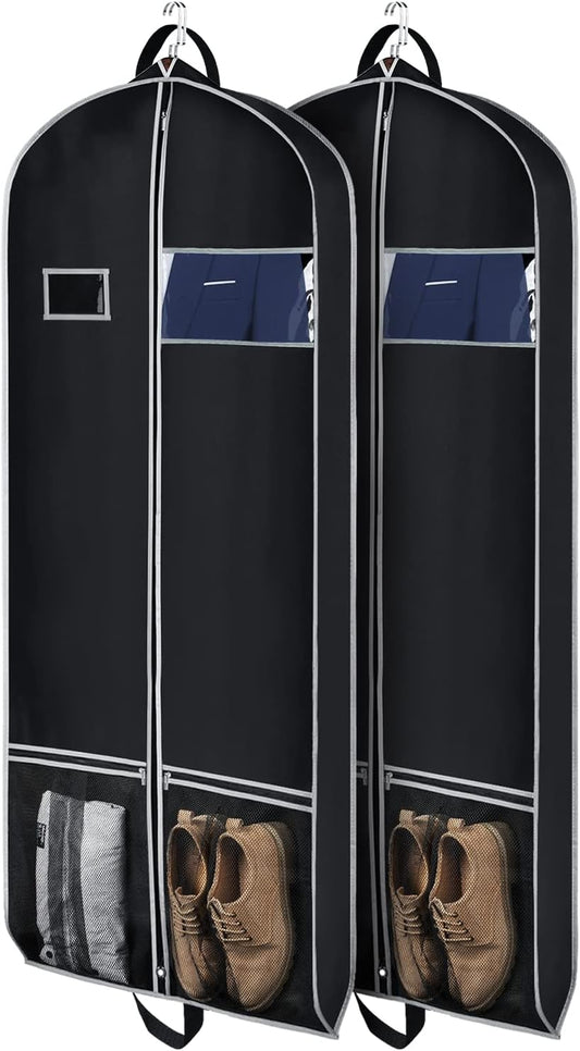 Zilink Long Garment Bags for Dresses Coat Bags for Travel & Storage 60 in