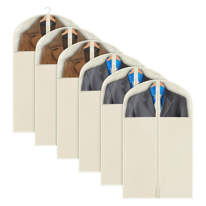 Univivi Garment Bag for Moving, Heavy Duty Suit Bag, 60 Inch, Set of 1