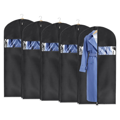 Univivi Garment Bag for Moving, Heavy Duty Suit Bag, 60 Inch, Set of 1