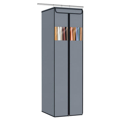 Zilink Clear Garment Bags for Hanging Clothes Garment Storage Bags 54 in