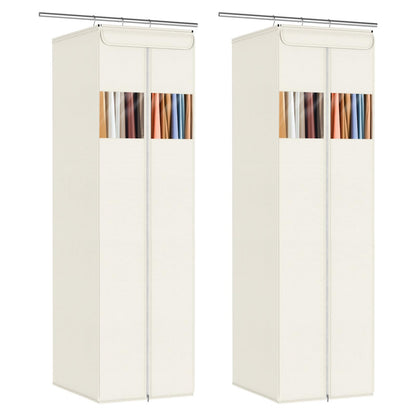 Zilink Clear Garment Bags for Hanging Clothes Garment Storage Bags 54 in