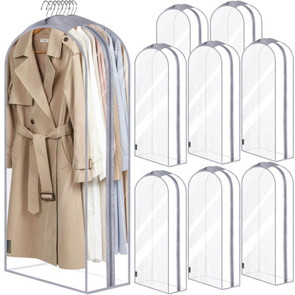 BALEINE 2PK Garment Bags for Hanging Clothes, 40" Suit Bag for Closet