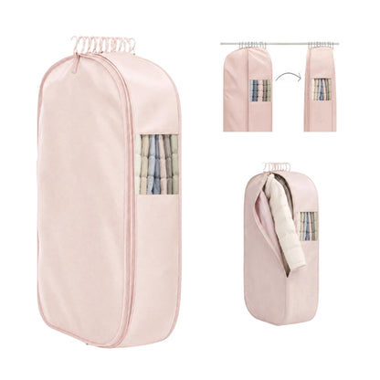 Space Saving Hanging Compression Garment Bag for Coats & Jackets