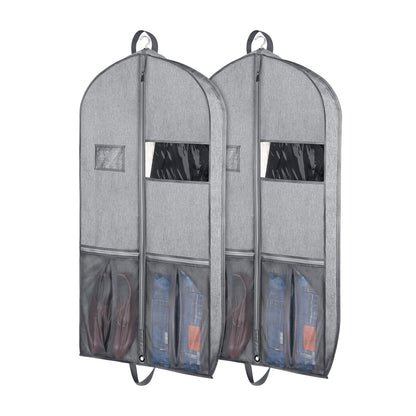 Zilink Long Garment Bags for Dresses Coat Bags for Travel & Storage 60 in