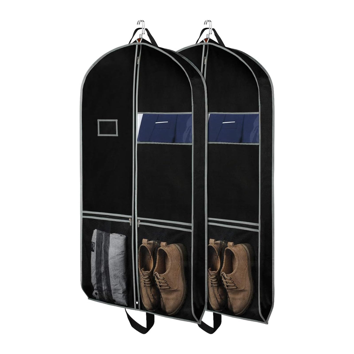 Zilink Long Garment Bags for Dresses Coat Bags for Travel & Storage 60 in
