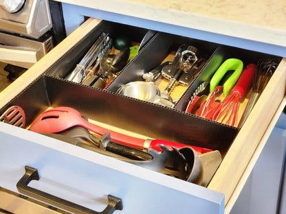Customizable Grid Drawer Dividers, Cut to Fit Organizer