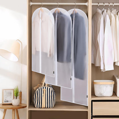 BALEINE 2PK Garment Bags for Hanging Clothes, 40" Suit Bag for Closet