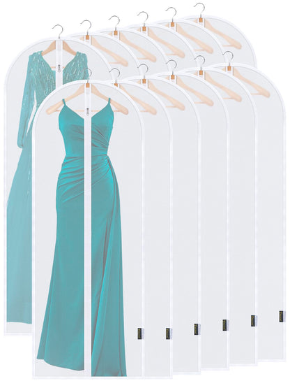 BALEINE 2PK Garment Bags for Hanging Clothes, 40" Suit Bag for Closet