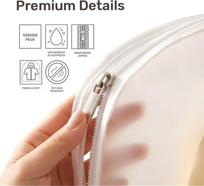 40" Garment Bags for Hanging Clothes, 6 Pack
