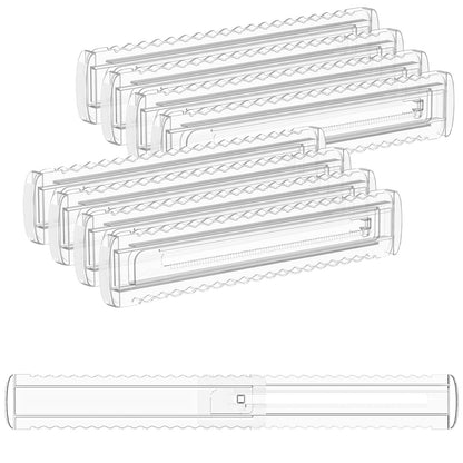 12 Pack 4" High Drawer Dividers for Clothes, 10.2"-16.5" Expandable