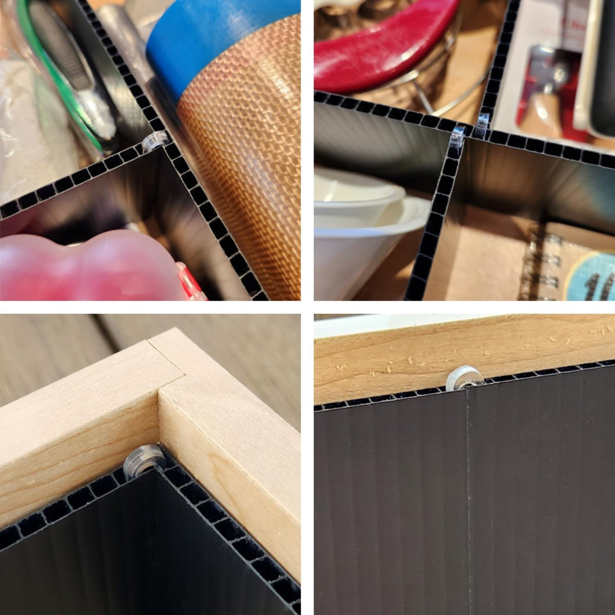 Customizable Grid Drawer Dividers, Cut to Fit Organizer