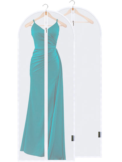 BALEINE 2PK Garment Bags for Hanging Clothes, 40" Suit Bag for Closet