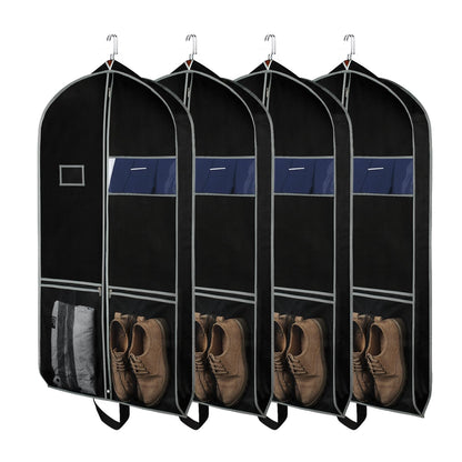 Zilink Long Garment Bags for Dresses Coat Bags for Travel & Storage 60 in