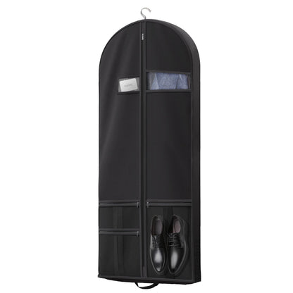 Lazebox Garment Bags for Travel and Closet Storage with Zipper, 65'' Long Dress Bag for Gowns Long