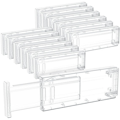 Lifewit 4" High Upgrade Drawer Divider, Adjustable Drawer Organizer Clothes