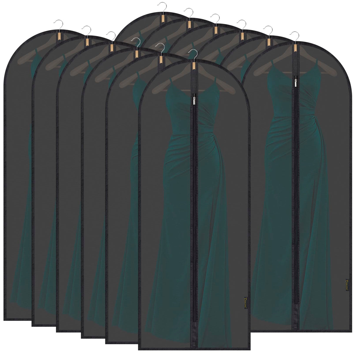 BALEINE 2PK Garment Bags for Hanging Clothes, 40" Suit Bag for Closet