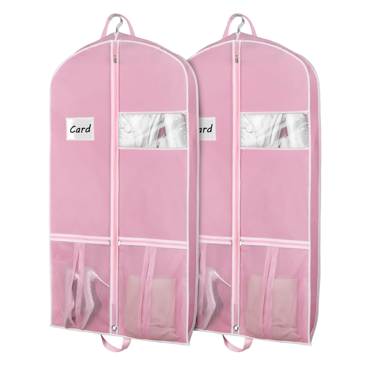 Zilink Long Garment Bags for Dresses Coat Bags for Travel & Storage 60 in