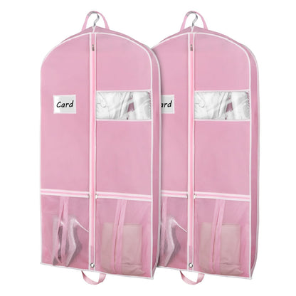 Zilink Long Garment Bags for Dresses Coat Bags for Travel & Storage 60 in