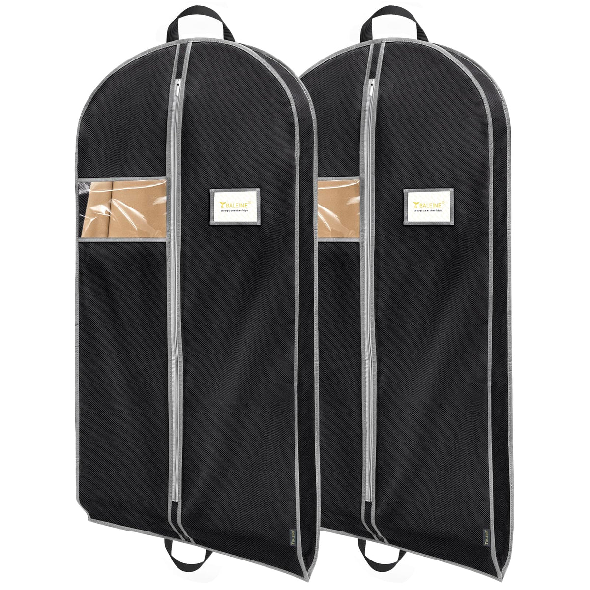 BALEINE 1PK Garment Bags for Hanging Clothes, 43" Suit Bag for Travel