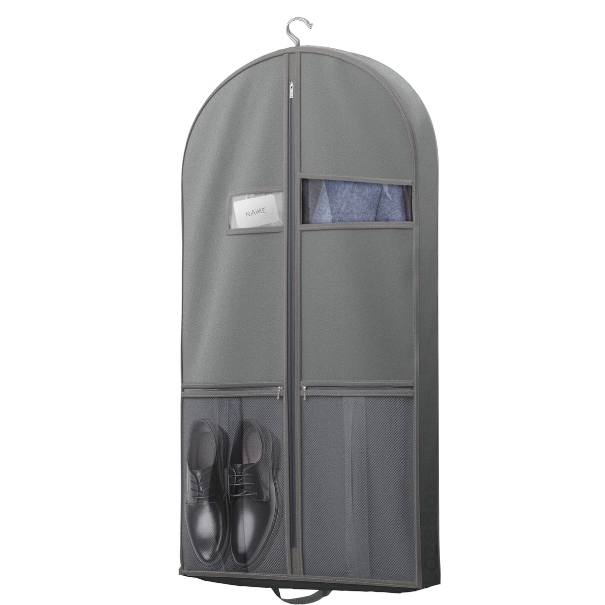 Lazebox Garment Bags for Travel and Closet Storage with Zipper, 65'' Long Dress Bag for Gowns Long