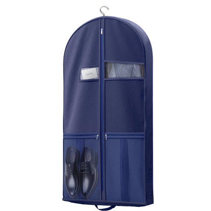 Lazebox Garment Bags for Travel and Closet Storage with Zipper, 65'' Long Dress Bag for Gowns Long
