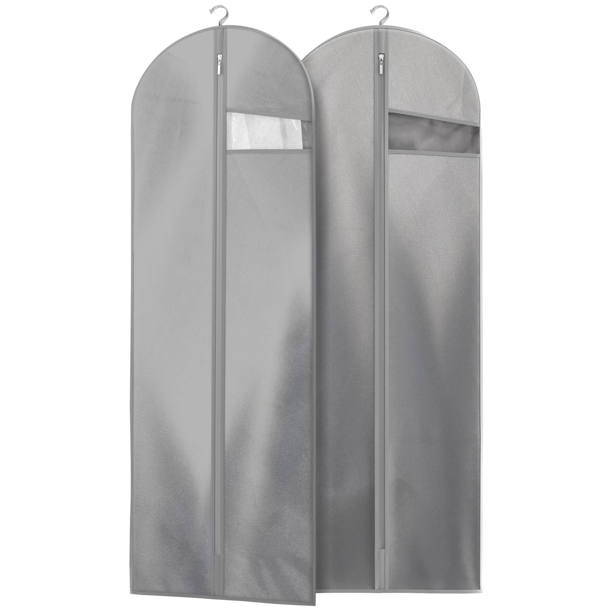 Lazebox Garment Bags for Travel and Closet Storage with Zipper, 65'' Long Dress Bag for Gowns Long