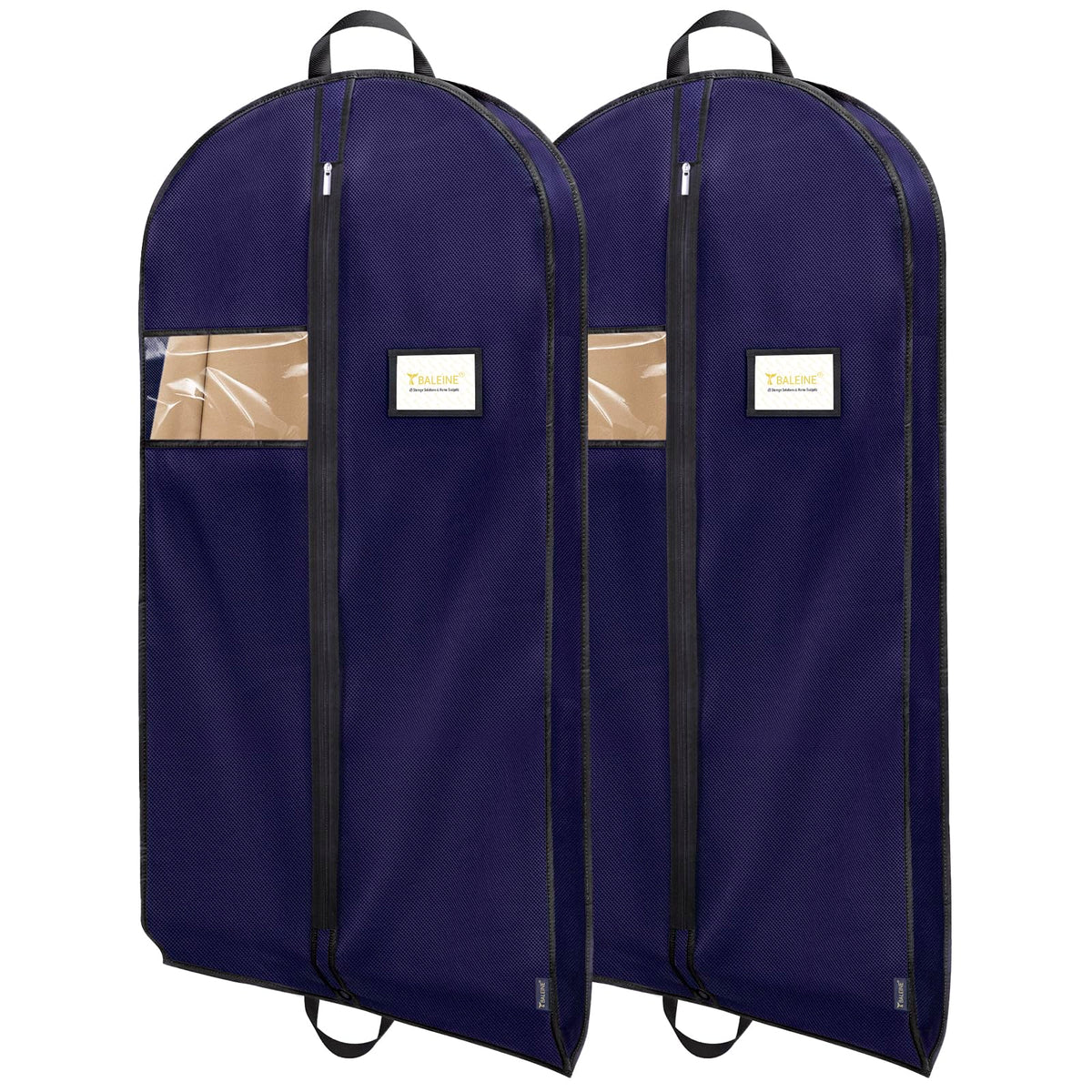 BALEINE 1PK Garment Bags for Hanging Clothes, 43" Suit Bag for Travel