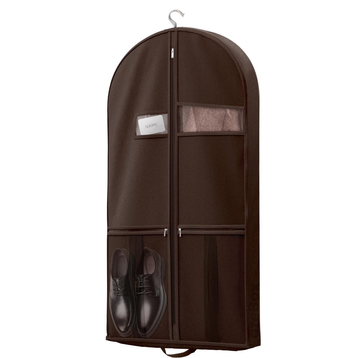 Lazebox Garment Bags for Travel and Closet Storage with Zipper, 65'' Long Dress Bag for Gowns Long